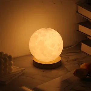 Spherical LED Bedside Table Lamp