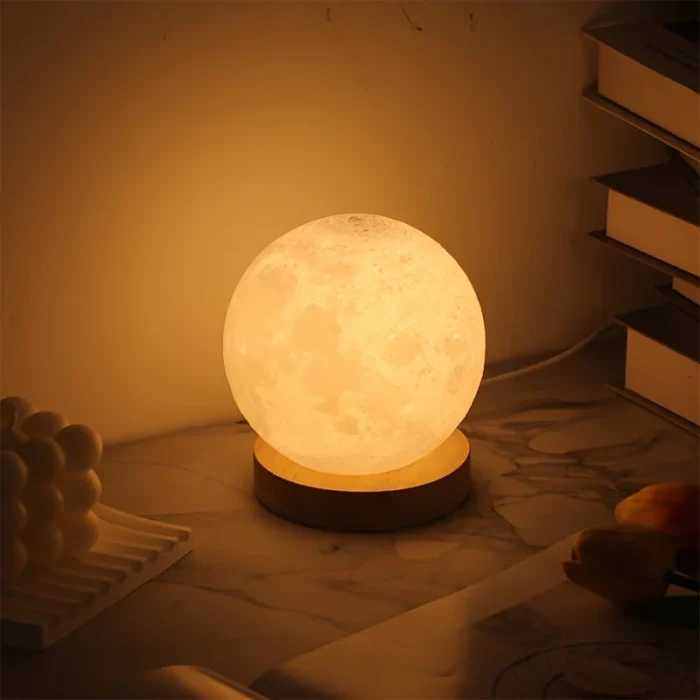 Spherical LED Bedside Table Lamp