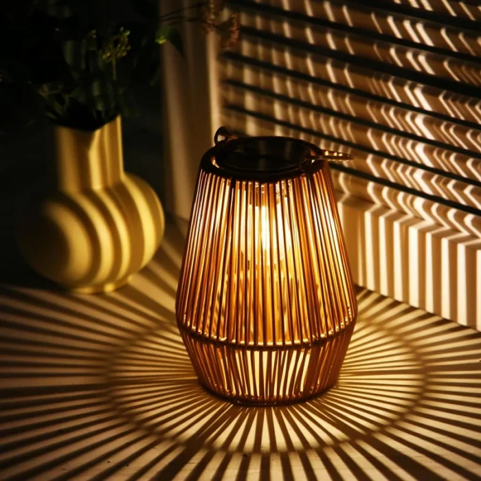 Hand Woven Solar Outdoor Garden Light