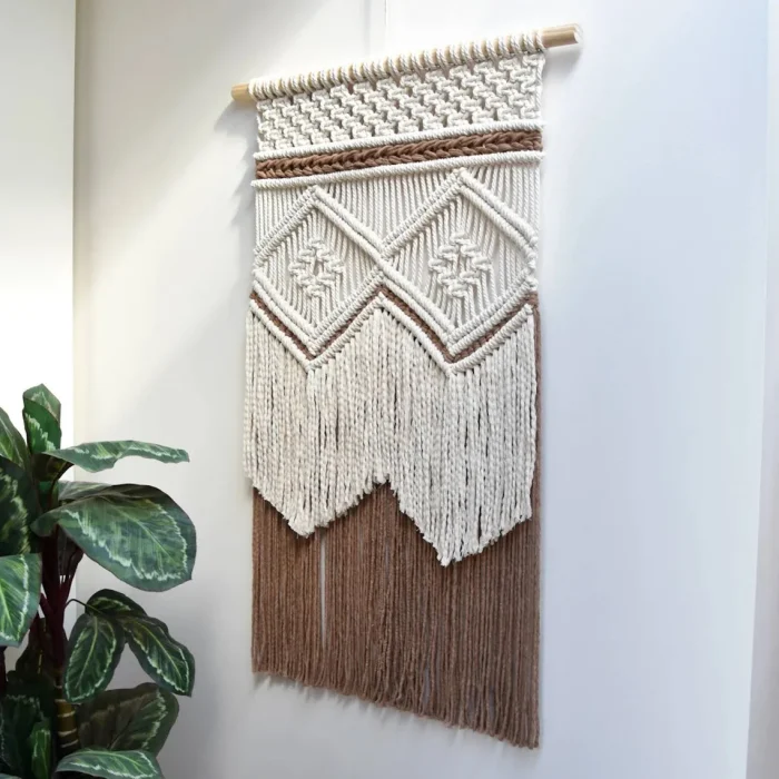Nordic Macrame Boho Wall Tapestry