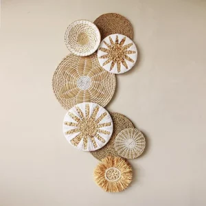 Creative Rattan Wabi Sabi Wall Decor