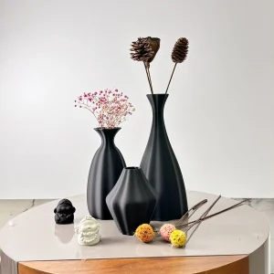 3-Piece Flower-Like Vase Set